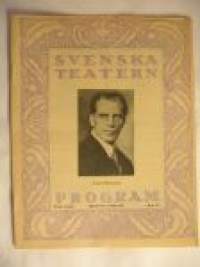 Svenska Teatern Program 1923-24 nr 17 -käsiohjelma