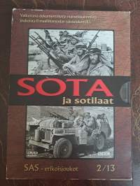Sota ja sotilaat 2/13: SAS-erikoisjoukot  DVD