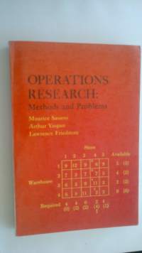 Operations Research : Methods and Problems