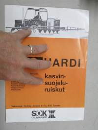 Hardi kasvinsuojeluruiskut LP-, NK-, KP ja H-sarjat traktoreihin -myyntiesite