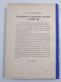 Tolvajärven ja ilomantsin taistelut 1939-1940