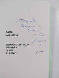 Vatsahuuhtelun jälkeen olen puhdas (signeerattu, tekijän omiste)