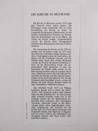 Muuramen kirkko = Muurame kyrka  = The Church of Muurame = Die kirche in Muurame