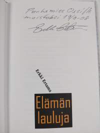 Elämän lauluja (signeerattu, tekijän omiste)