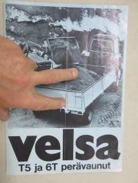 Velsa T5 ja 6T traktoriperävaunut -myyntiesite