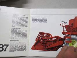 Massey-Ferguson 87 / 31 leikkuupuimuri -myyntiesite