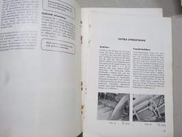 Aktiv 800 självgående skördetröskan instruktionsbok -leikkuupuimuri, käyttöohjekirja ruotsiksi
