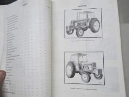 International 454, 474, 475, 574, 674 tractors - 2400 &amp; 2500 Series A Industrial tractors operator´s manual -käyttöohjekirja englanniksi