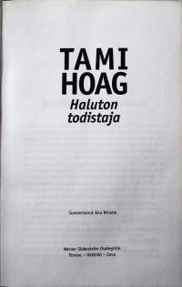 Haluton todistaja