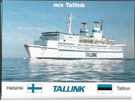 MS Tallink - laivakortti, laivapostikortti kulkematon