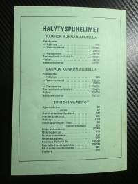 Paimion puhelin oy / Puhelinluettelo 1979
