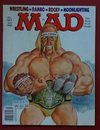 Mad Magazine, Hulk Hogan nro 264 July 1986. (Sarjakuvalehti, Sopiva keräilykappaleeksi, Printed in USA)