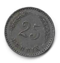 25  penniä  1926