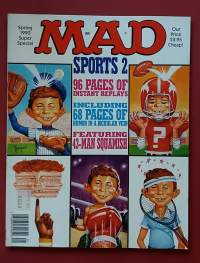 Mad Magazine, Sports 2 Spring 1990 Super Special. (Sarjakuvalehti, Sopiva keräilykappaleeksi, Printed in USA)