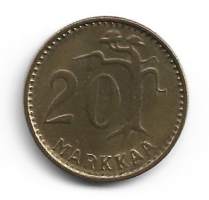 20   markkaa  1953