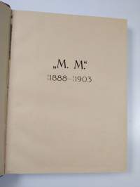 &quot;M. M.&quot; 11.5.1888-11.5.1903