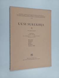 Uusi sukukirja II : kolmas vihko