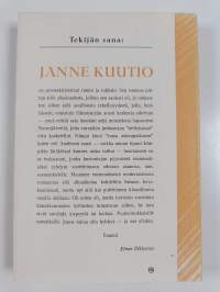 Janne Kuutio : puupiirros sanoin