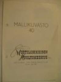 Muoti-Huolto Oy hattumallikuvasto 40 -luettelo