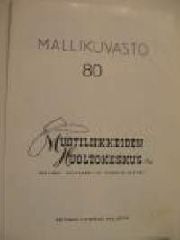 Muoti-Huolto Oy hattumallikuvasto 80 -luettelo