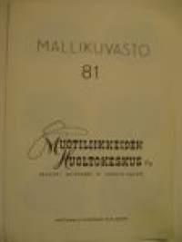 Muoti-Huolto Oy hattumallikuvasto 81 -luettelo