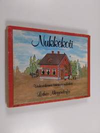 Nukkekoti : vanhanaikainen taitettava nukkekoti
