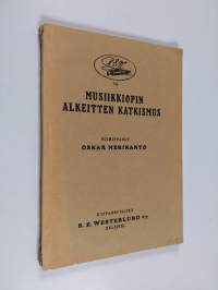 Musiikkiopin alkeitten katkismus