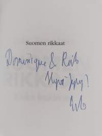 Suomen rikkaat : kuka kukin on (signeerattu, tekijän omiste)