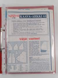 Suuri Käsityökerho puolivuosikerta 1978 (nrot 1-7 kansiossa)