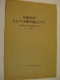 Rauman kaupunginkirjasto toimintakertomus v. 1934