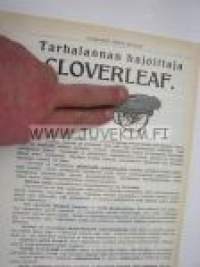 Cloverleaf tarhalannanhajottaja -Agros Oy myyntiesite