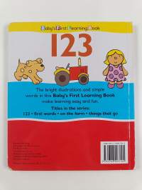 123 - Baby&#039;s first learning book