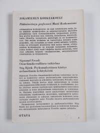 Omaelämäkerrallinen tutkielma  ; Psykoanalyyttinen käsitys sielunelämän kehityksestä