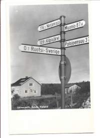 Karesuvanto  - postikortti, paikkakuntapostikortti valokuvakortti  kulkematon