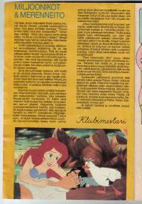 Roope-setä N:o 136, 12 / 1990. Itaruuden MM-kisat , Milla Magian ihmetikkaat, Mikki ja villieläinten pyytäjät  Hauskaa ja jännitystä koko lehden verran. Sivuja 98.