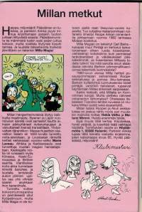 Roope-setä N.o 188, 4/ 95 Pääsiäisnoita Milla. Milla joka on Roope-sedän pahin vihollinen