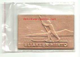 Eliaksen hiihto XXX - mitali  40x70 mm 1-puol