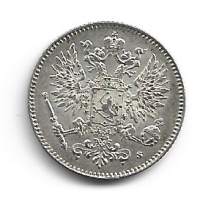 50  penniä  1915  hopeaa