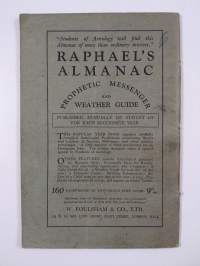 Raphael&#039;s Astronomical Ephemeris of the Planets&#039; Places for 1940