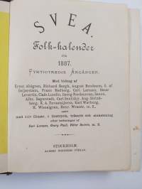 Svea. Folk-kalender för 1887. Fyrtiotredje årgången