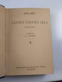 Lännen tähtien alla : romaani