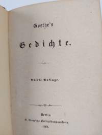 Goethe&#039;s Gedichte