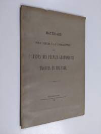 Matériaux pour servir à la connaissance des crânes des peuples germaniques trouvés en Finlande