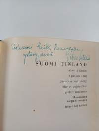 Suomi Finland eilen ja tänään (signeerattu, tekijän omiste)