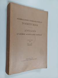 Suomalaisen Tiedeakatemian toimituksia. Annales Academiæ Scientiarum Fennicæ - Sar. B /32