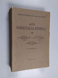 Acta Forestalia Fennica 41
