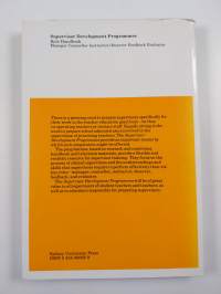 Supervisor development programmes : role handbook : manager, counsellor, instructor, observer, feedback, evaluator