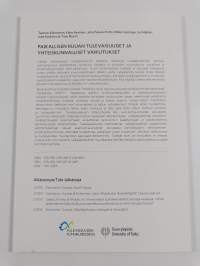 Paikallisen ruuan tulevaisuudet ja yhteiskunnalliset vaikutukset