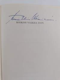 Riekon valkea siipi (signeerattu)