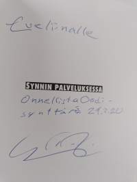Synnin palveluksessa - Runoja vuosilta 1972-1999 (signeerattu, tekijän omiste)
